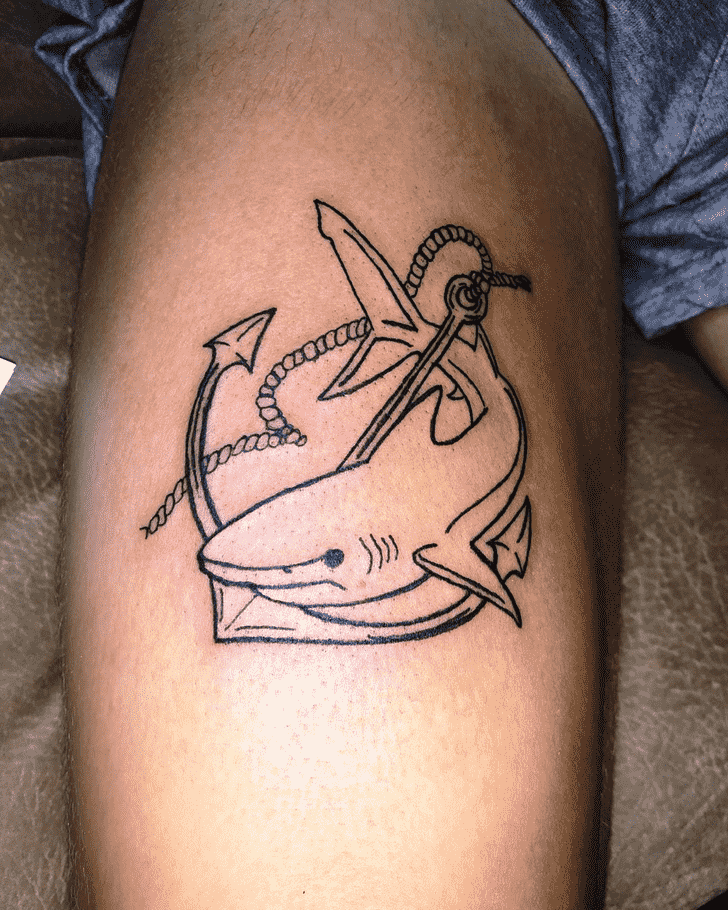 Shark Tattoo Shot