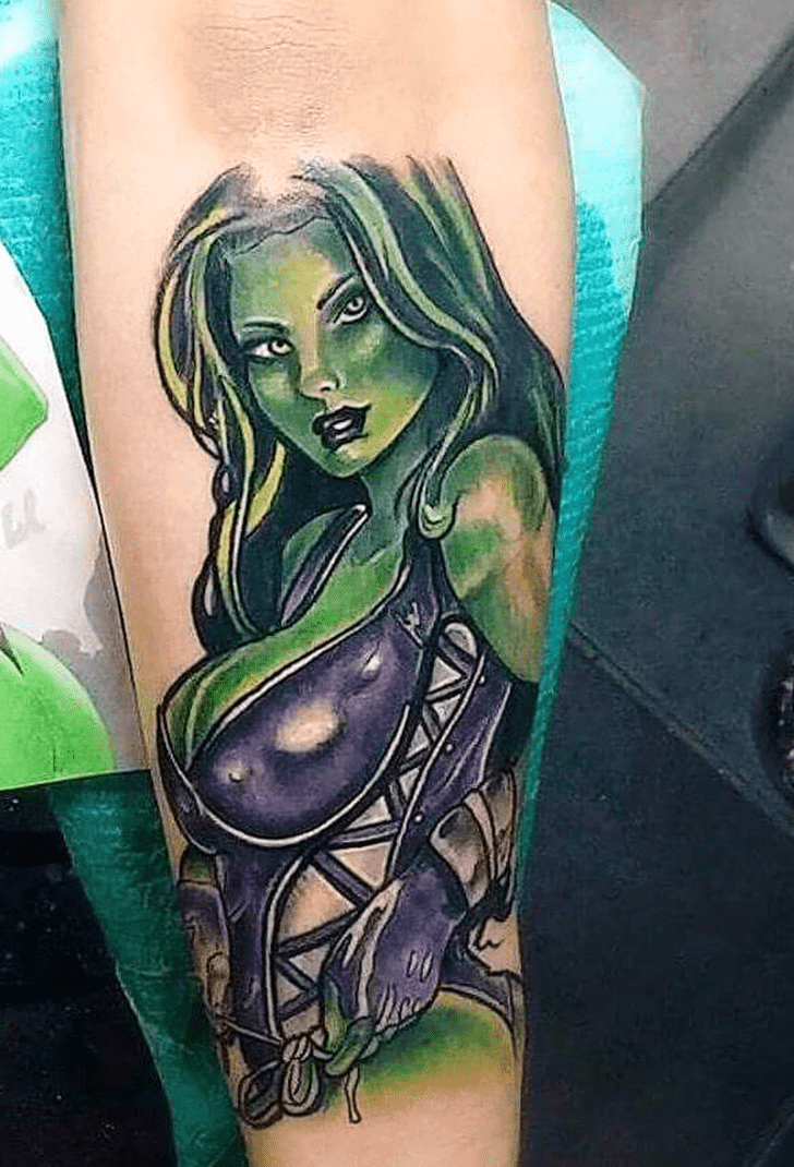 She-Hulk Tattoo Photos