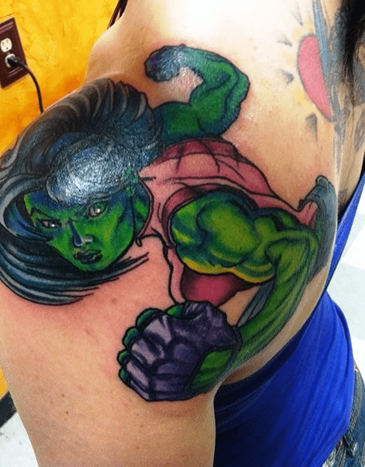 She-Hulk Tattoo Picture