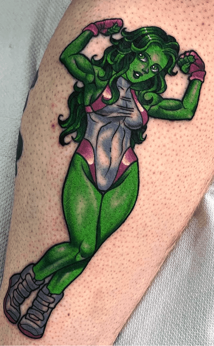 She-Hulk Tattoo Photos