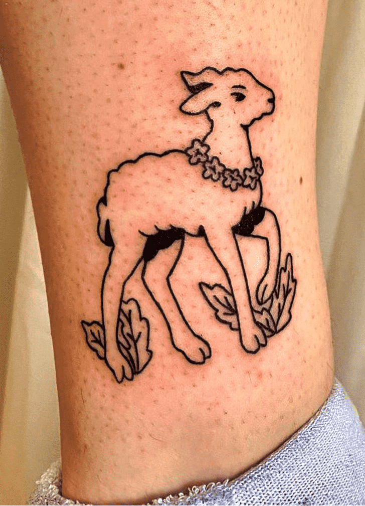 Sheep Tattoo Design Image