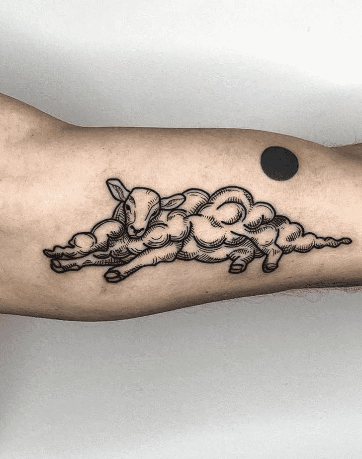 Sheep Tattoo Photo
