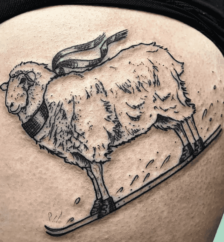 Sheep Tattoo Photos