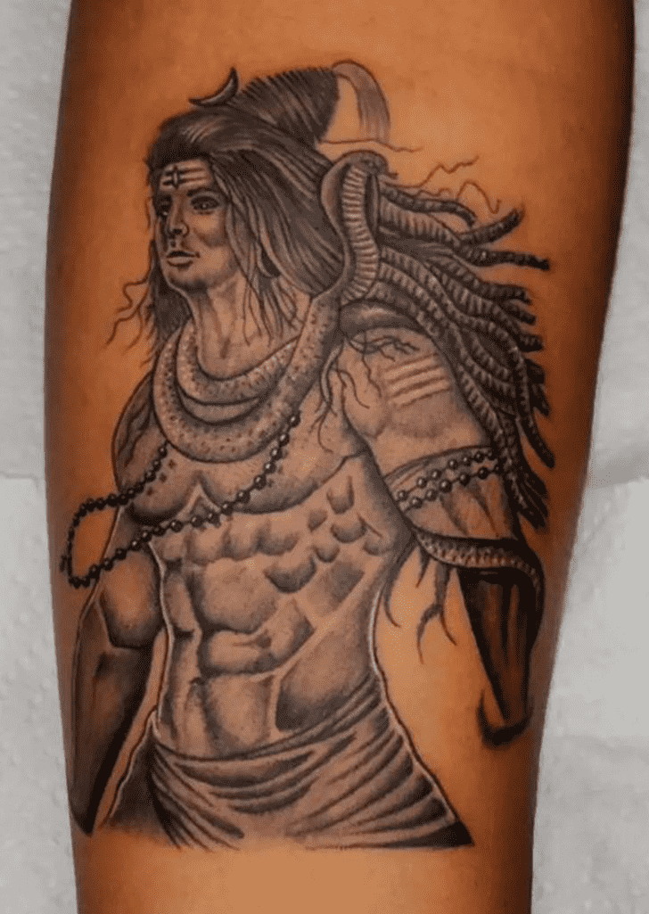 Shiva Tattoo Portrait