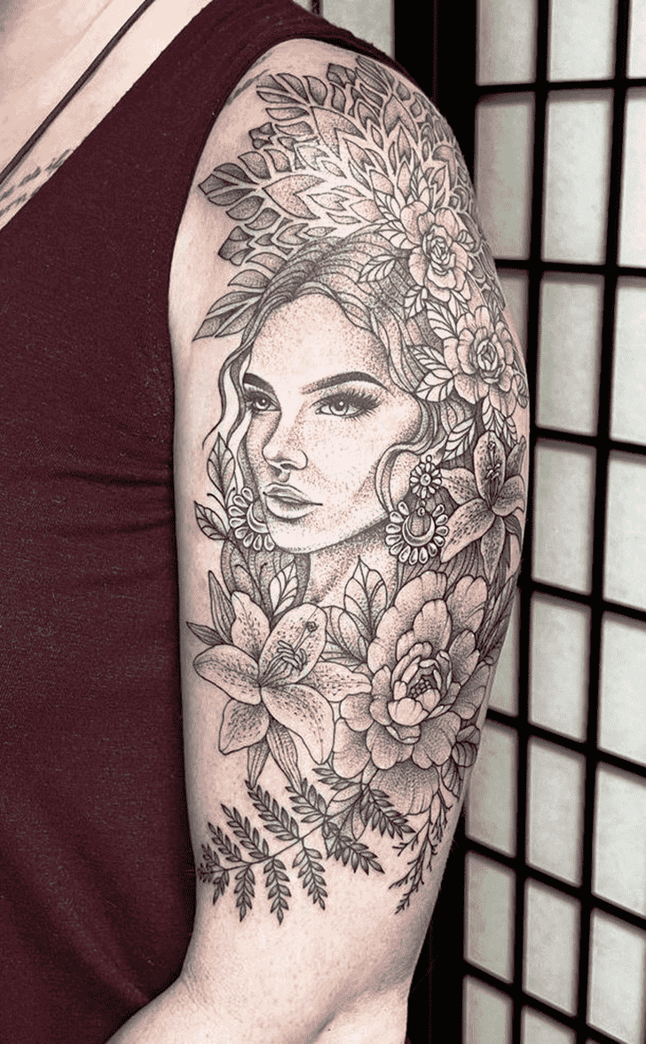 Shoulder Tattoo Ink