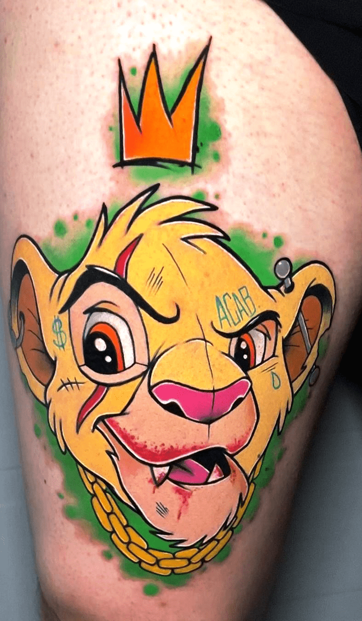 Simba Tattoo Shot