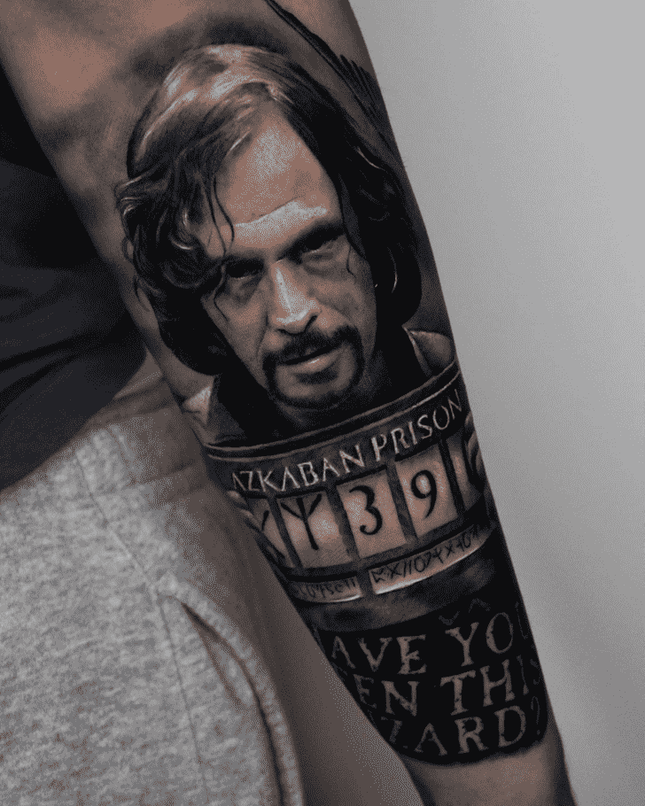 Sirius Black Tattoo Shot