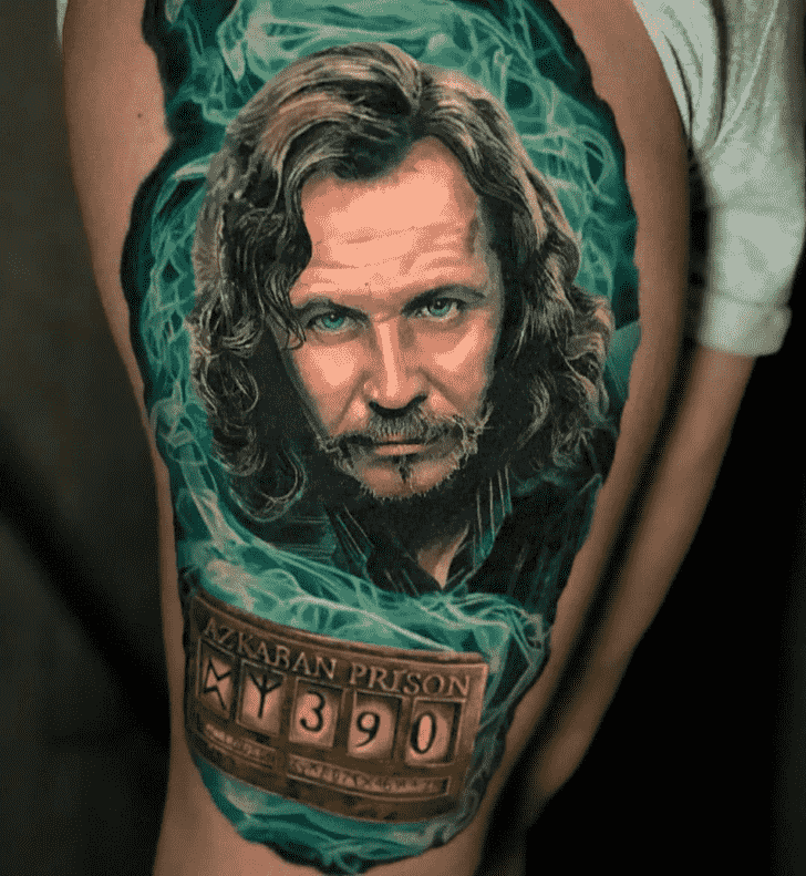 Sirius Black Tattoo Shot