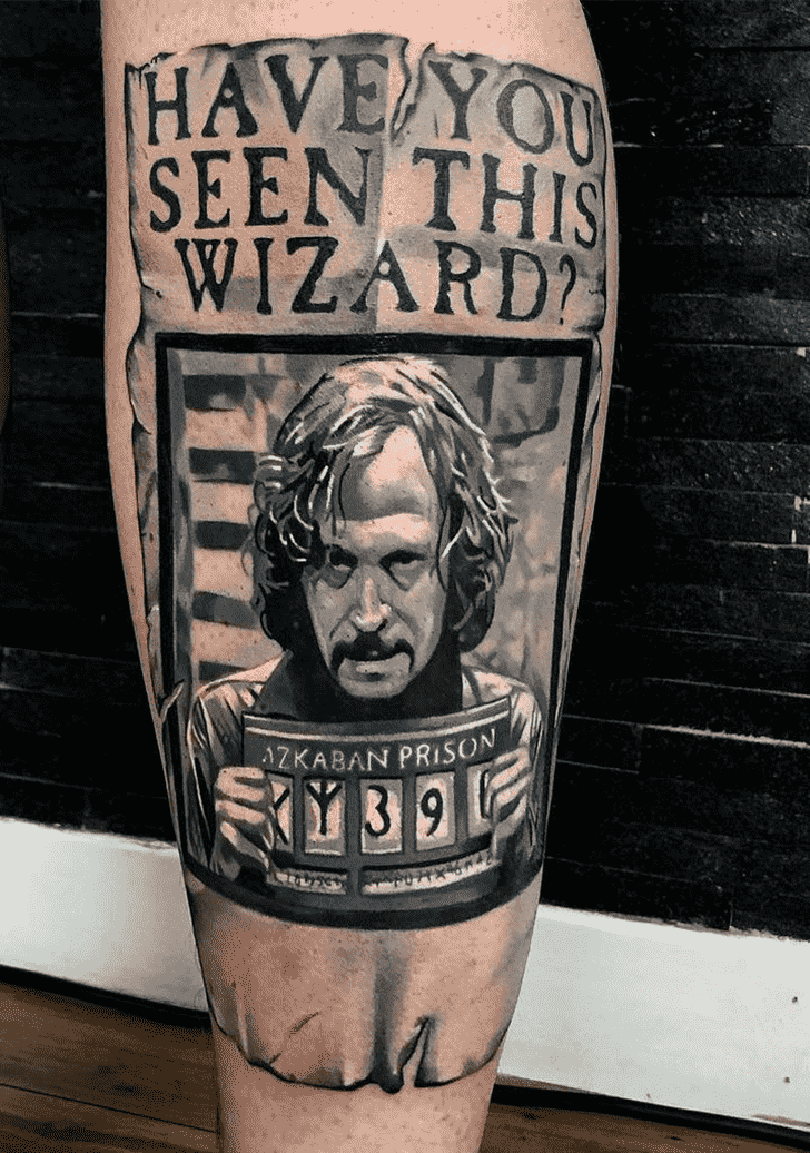 Sirius Black Tattoo Picture