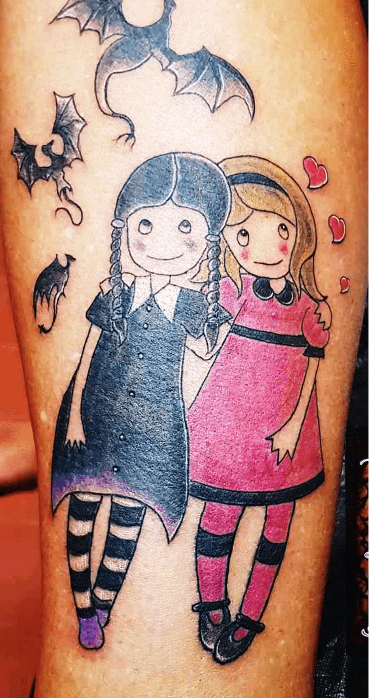 Sisters Day Tattoo Figure