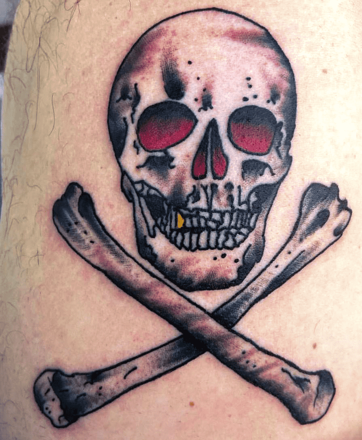 Skull And Crossbones Tattoo Picture