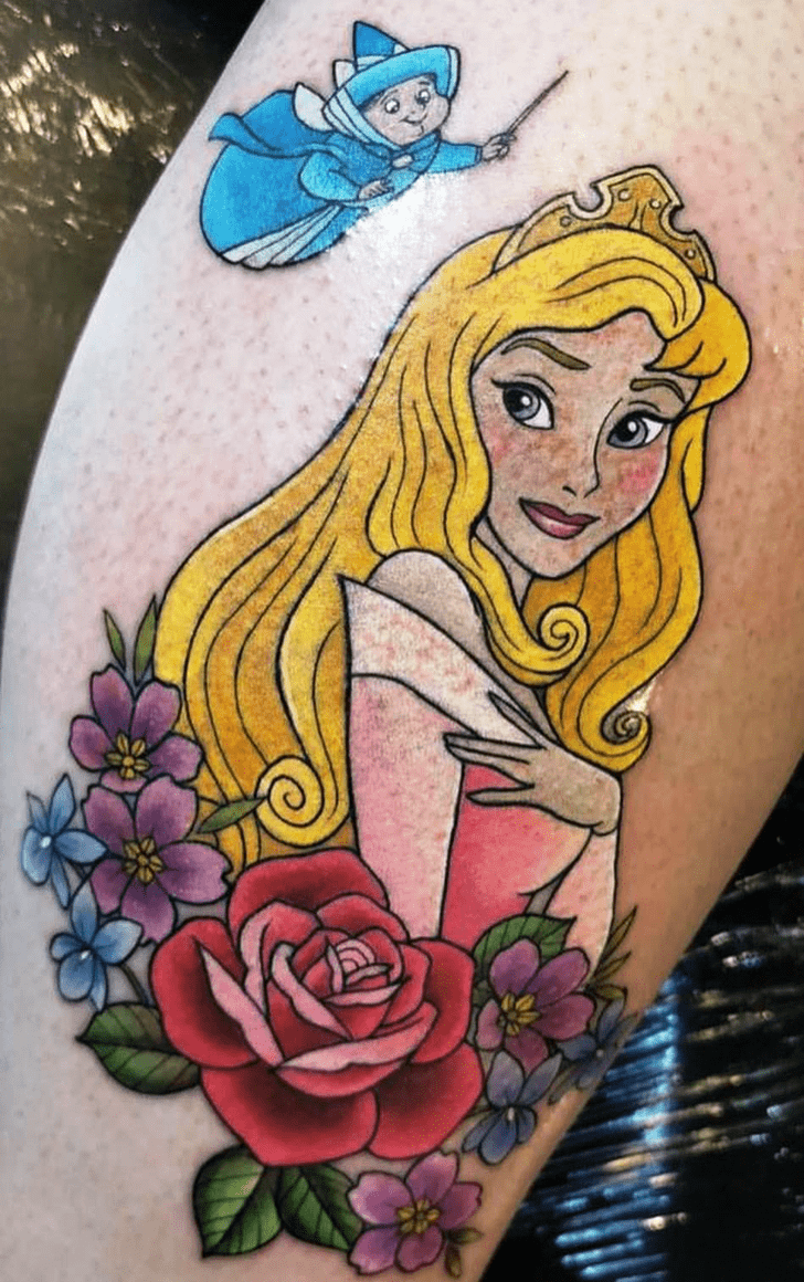Sleeping Beauty Tattoo Picture