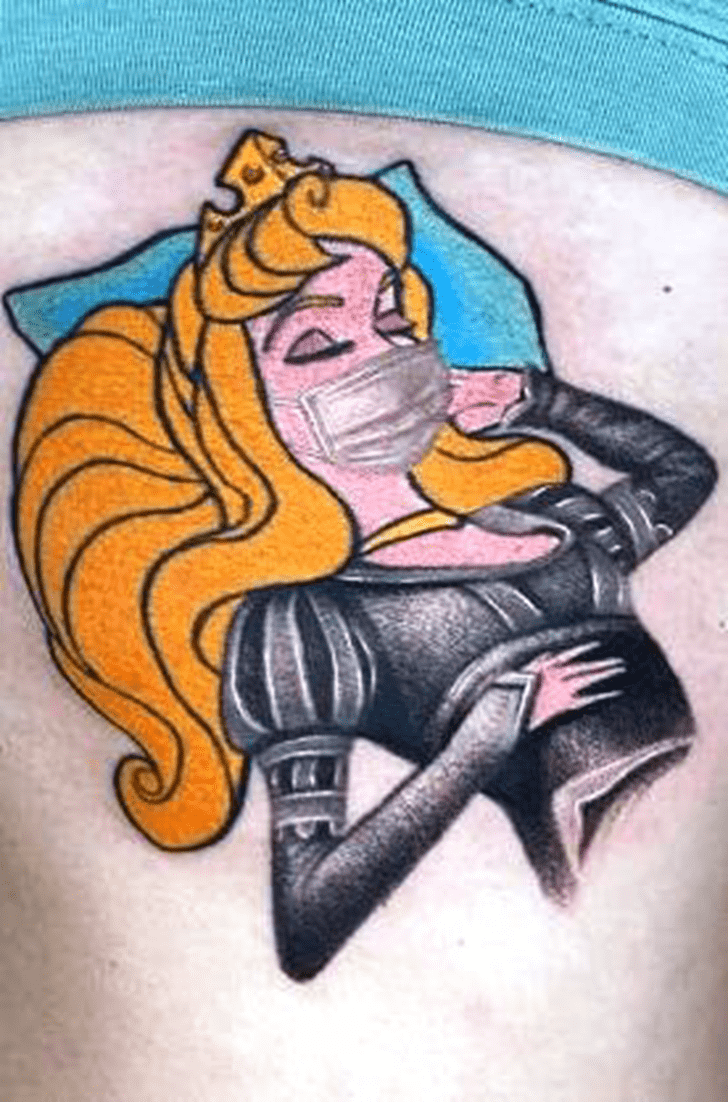 Sleeping Beauty Tattoo Snapshot