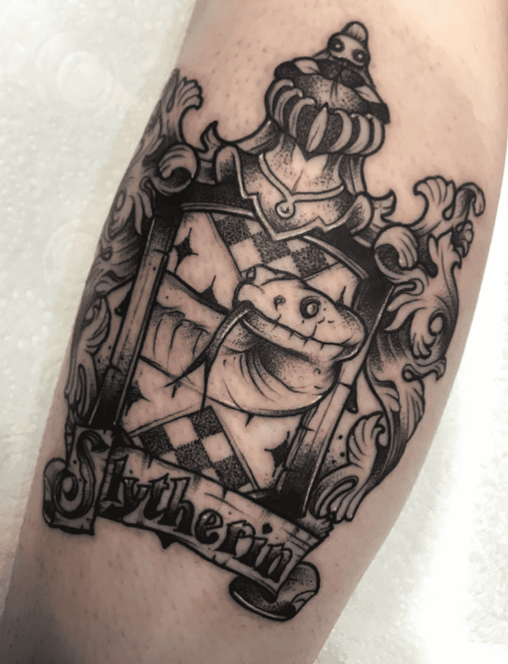 Slytherin Tattoo Snapshot