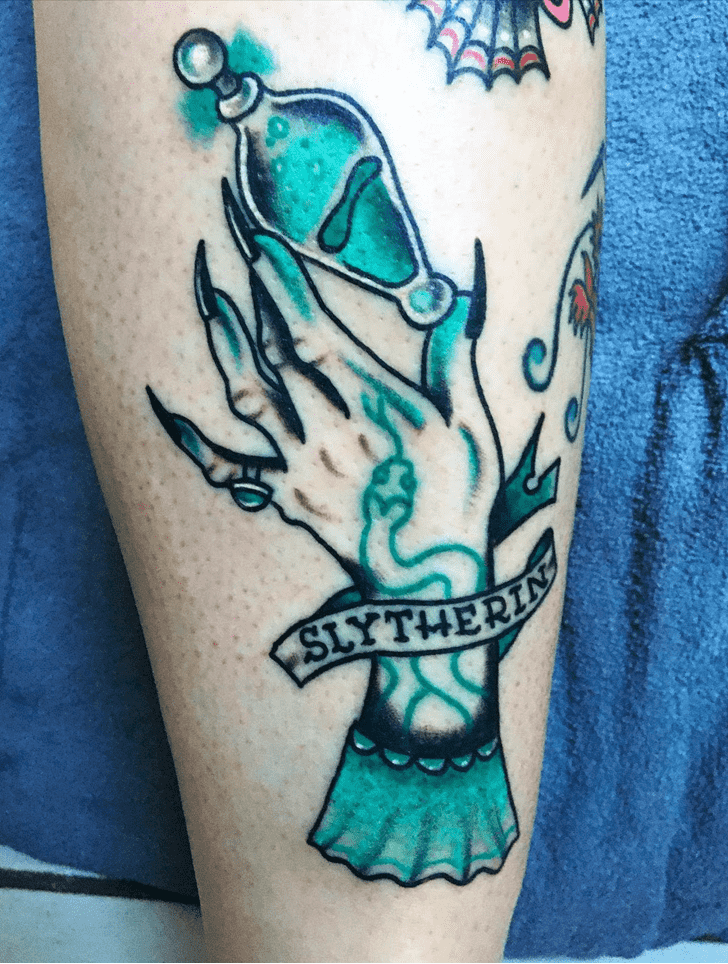 Slytherin Tattoo Portrait
