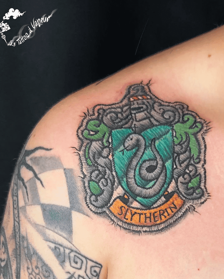 Slytherin Tattoo Shot