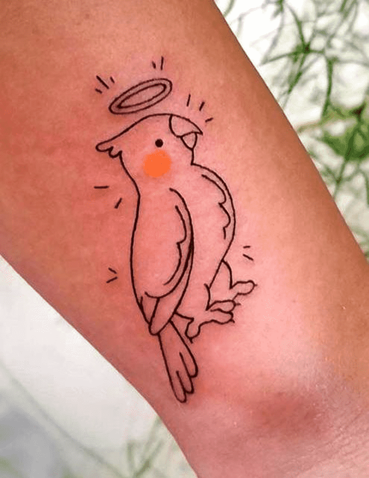 Small Bird Tattoo Shot
