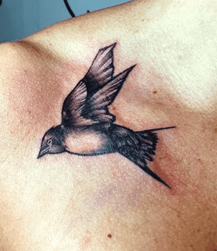 Small Bird Tattoo Ink
