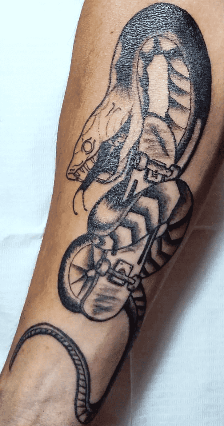 Snake Tattoo Portrait