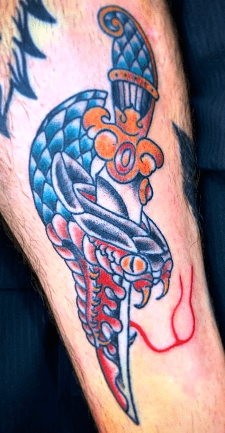 Snake Tattoo Photograph