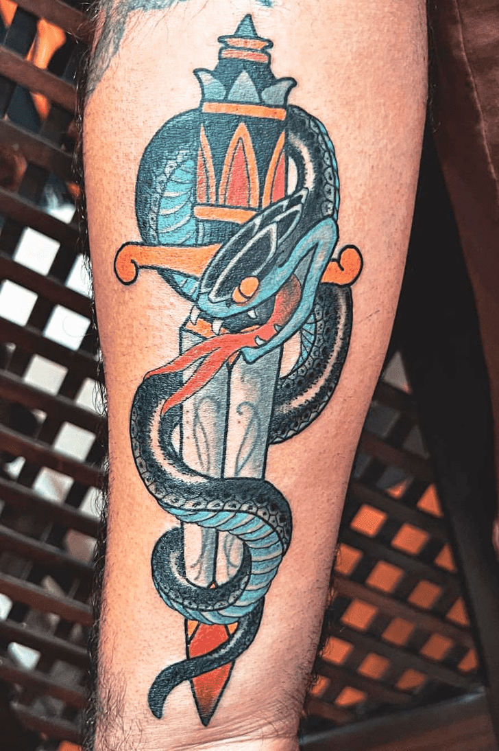 Snake Tattoo Portrait