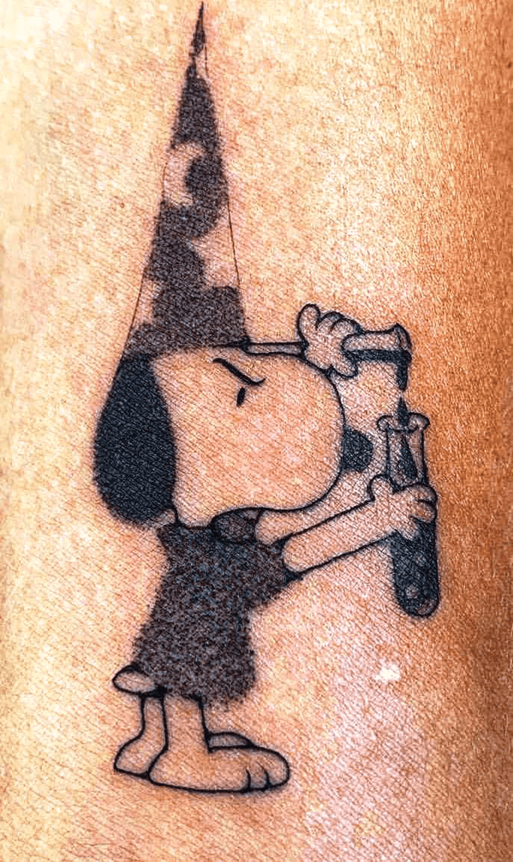 Snoopy Tattoo Shot