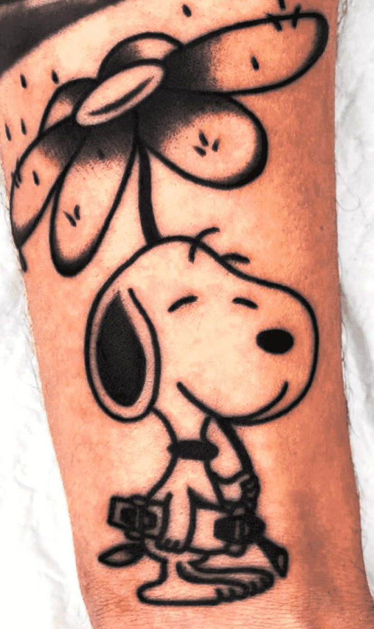 Snoopy Tattoo Photo