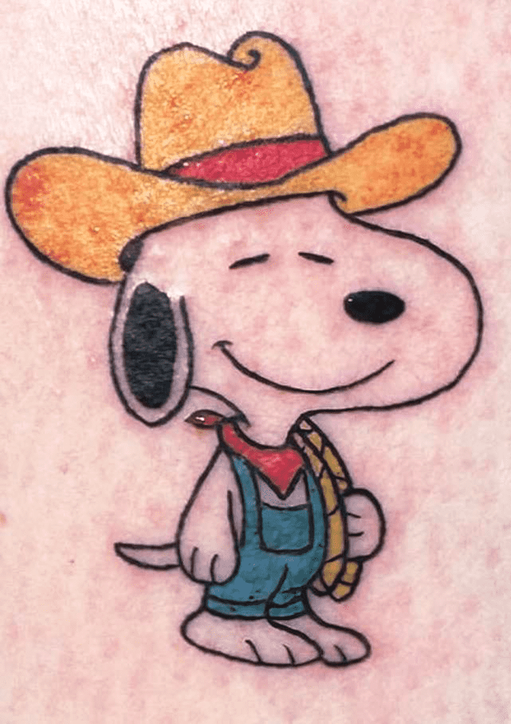 Snoopy Tattoo Photos