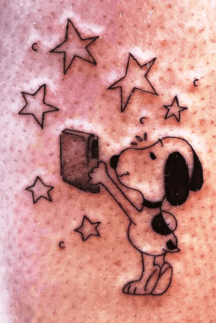 Snoopy Tattoo Photograph