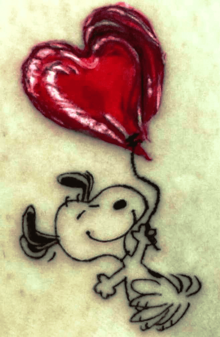 Snoopy Tattoo Ink