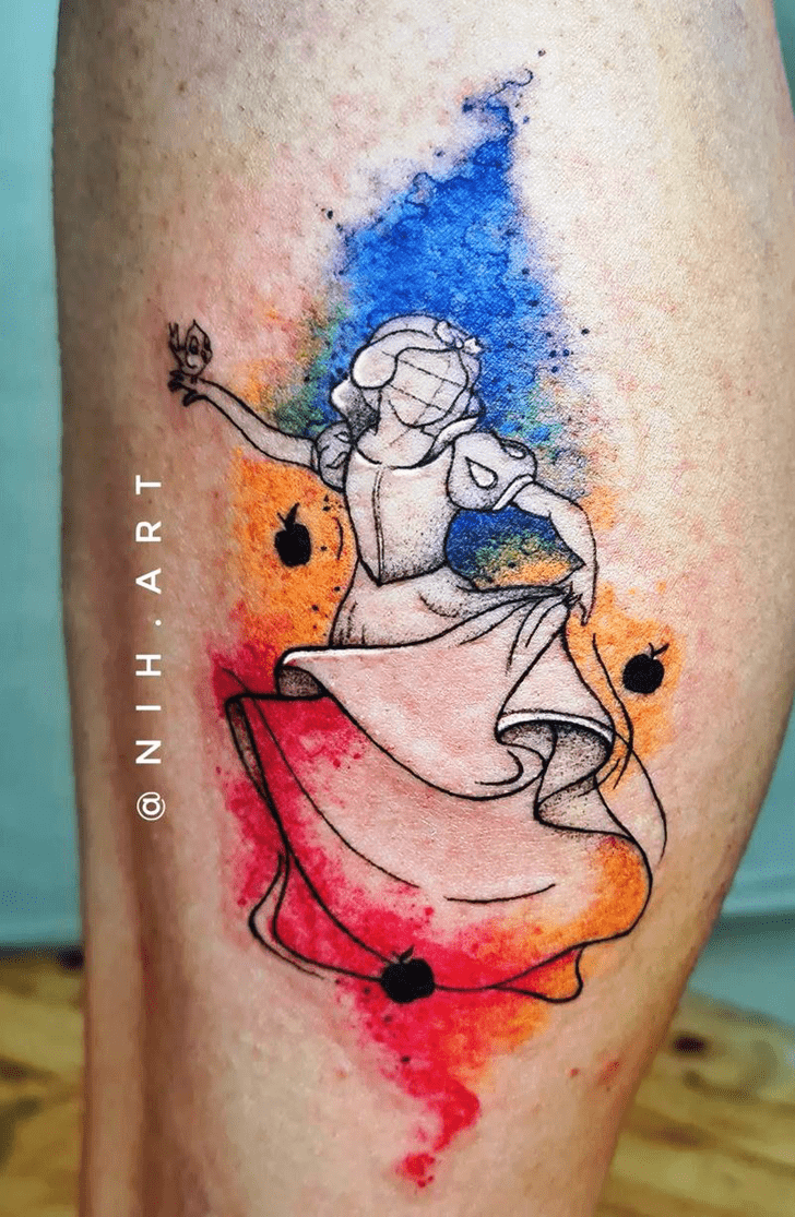 Snow White Tattoo Figure