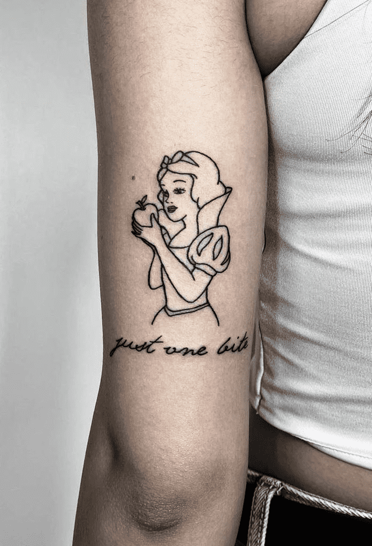 Snow White Tattoo Portrait