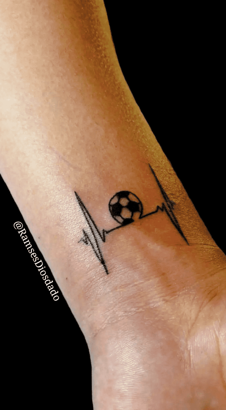 Soccer Tattoo Design Image