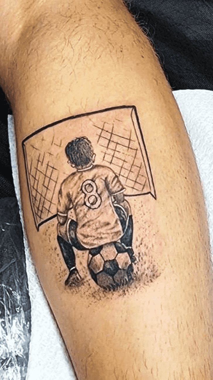 Soccer Tattoo Portrait