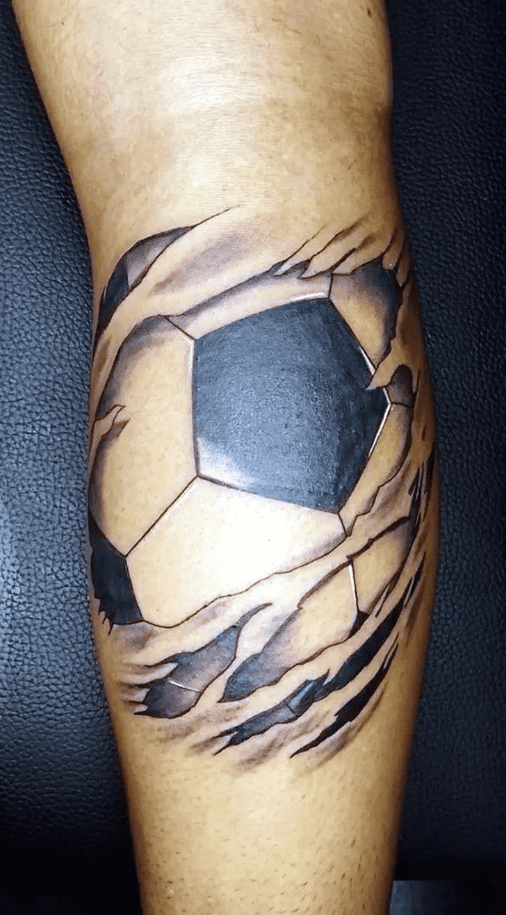 Soccer Tattoo Photograph