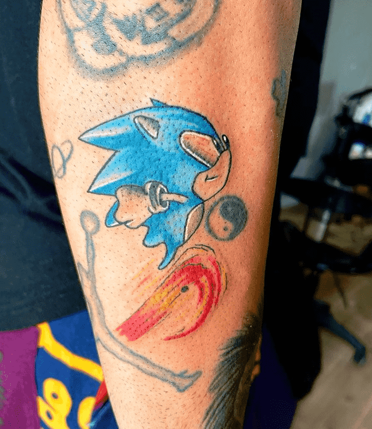 Sonic Tattoo Design Image