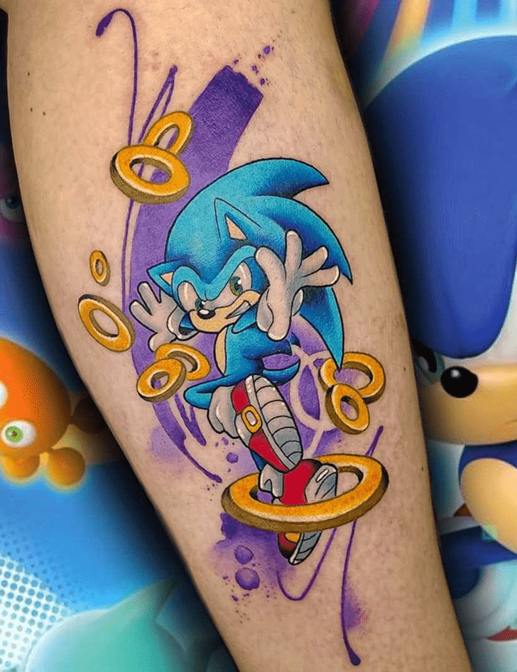 Sonic Tattoo Figure