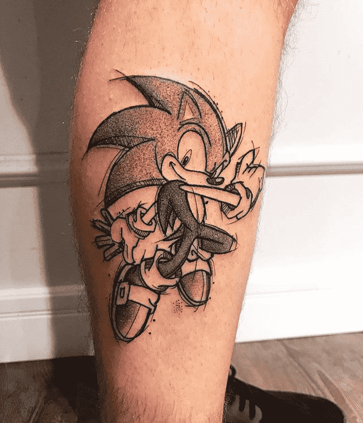 Sonic Tattoo Portrait