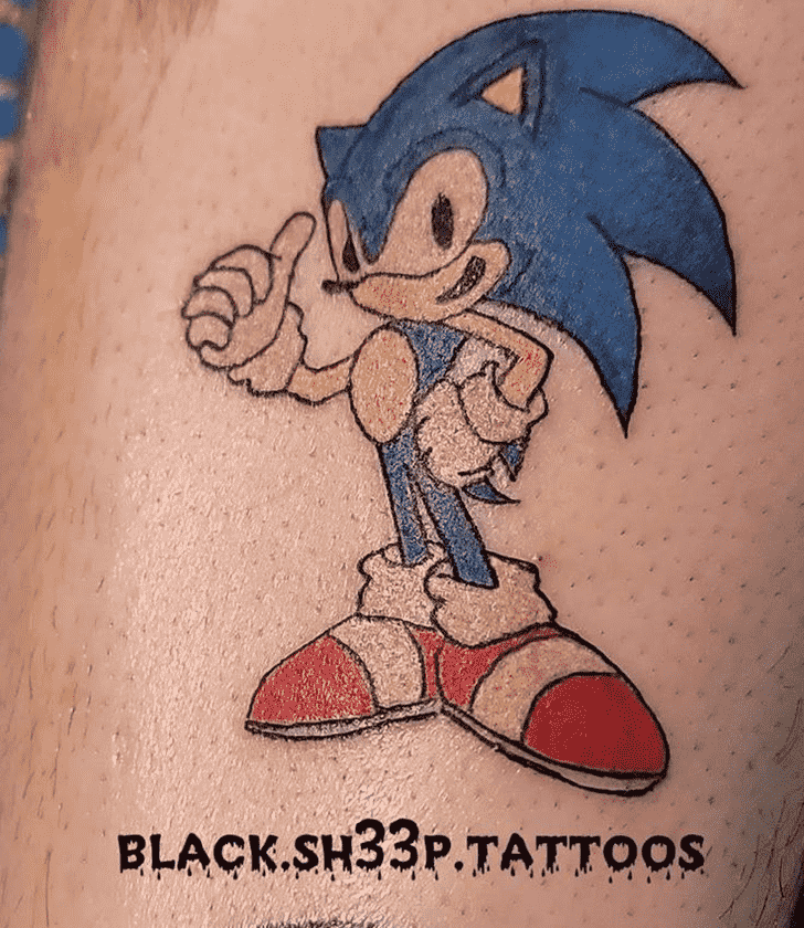 Sonic Tattoo Figure