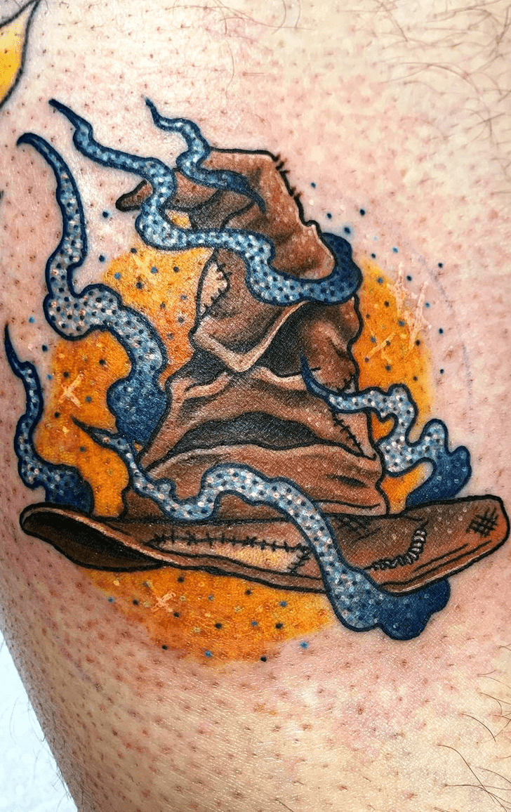 Sorting Hat Tattoo Portrait