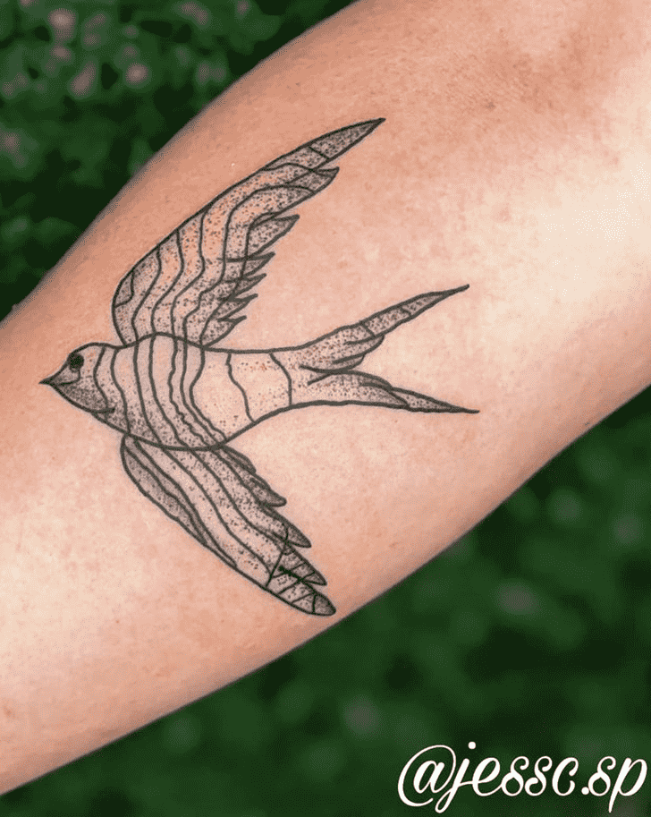 Sparrow Tattoo Design Image