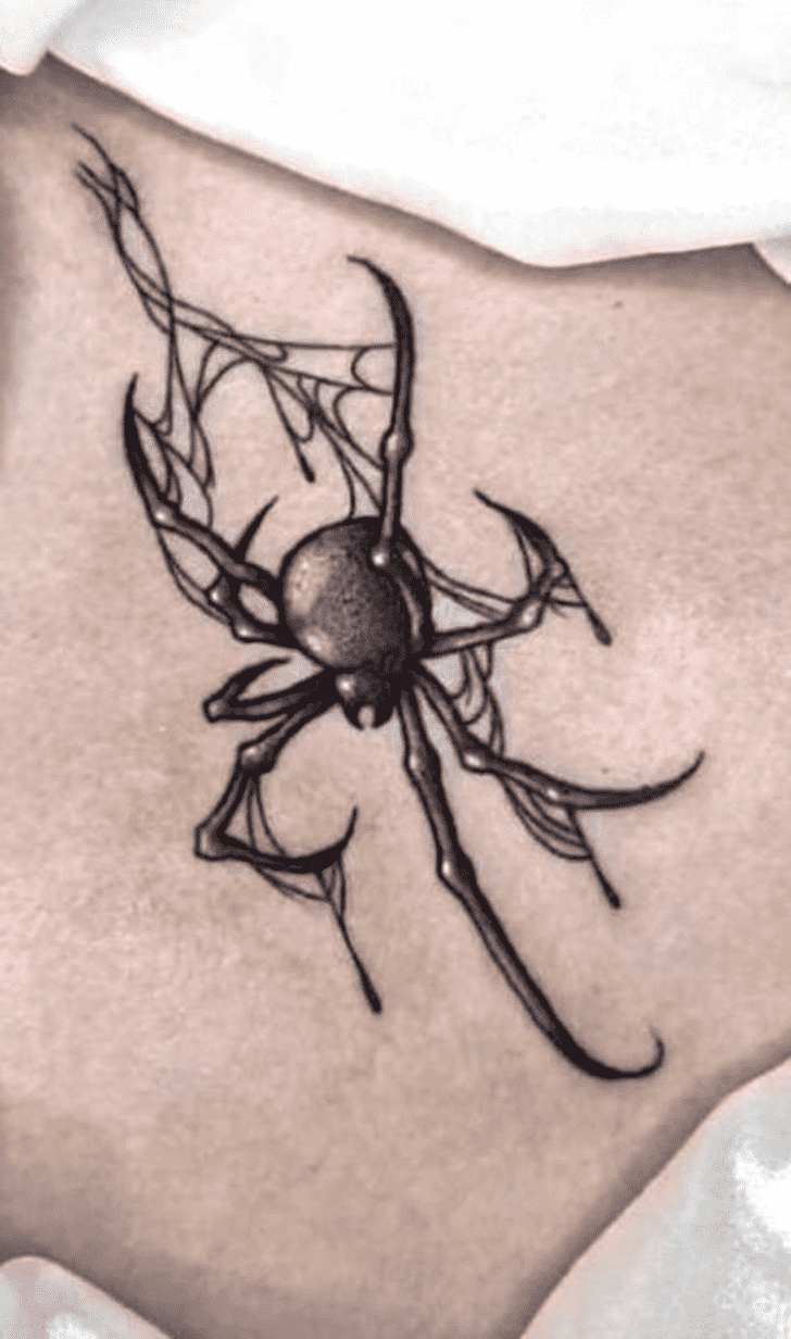 Spider Tattoo Portrait