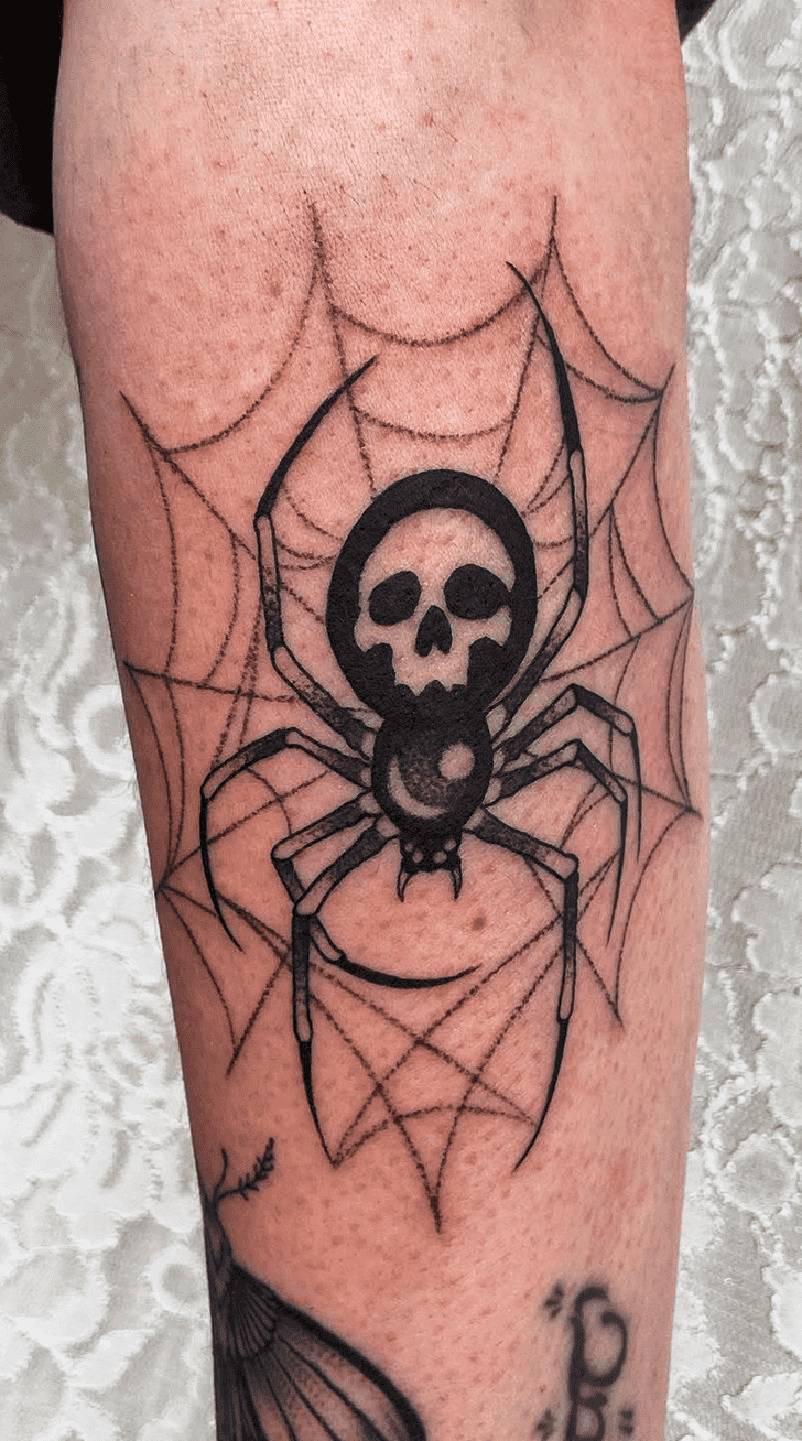 Spider Tattoo Shot