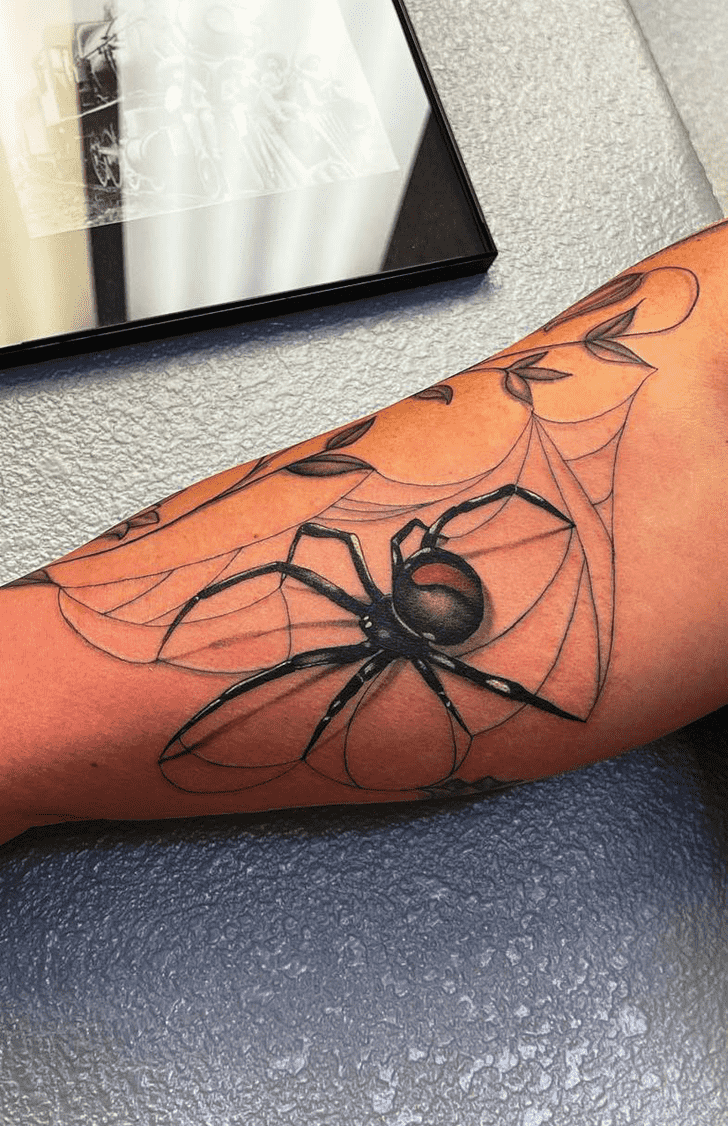 Spider Tattoo Photo