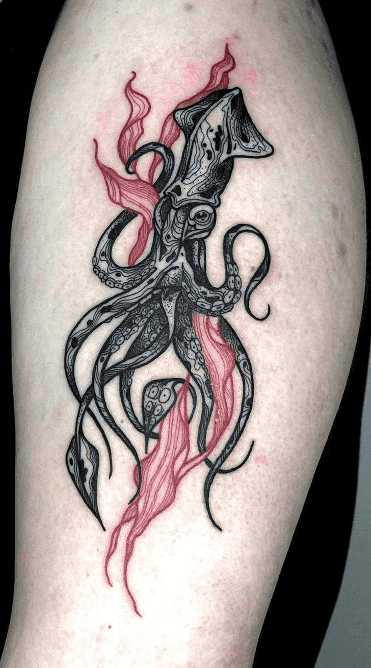 Squid Tattoo Design Image