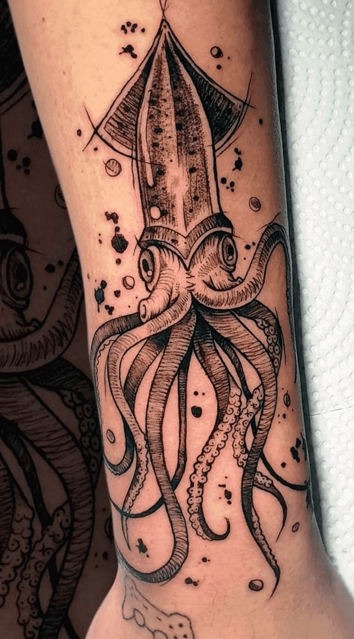 Squid Tattoo Picture