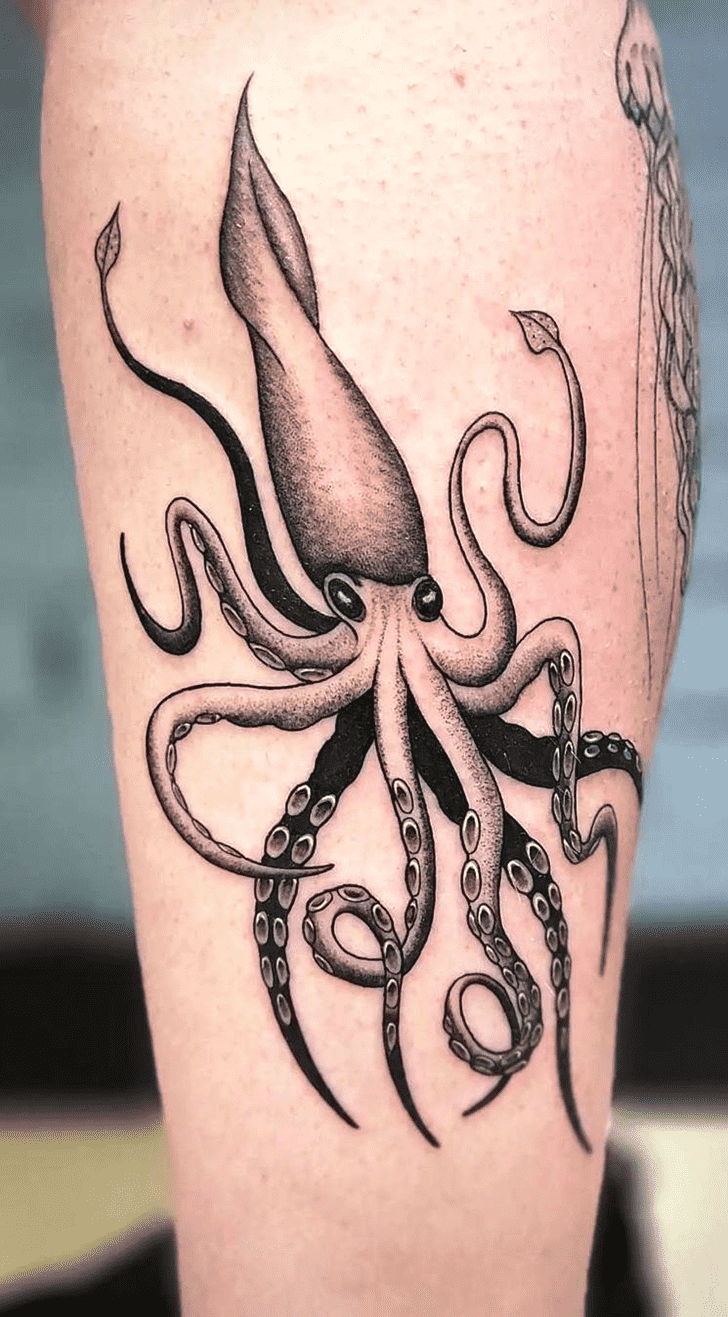 Squid Tattoo Photo