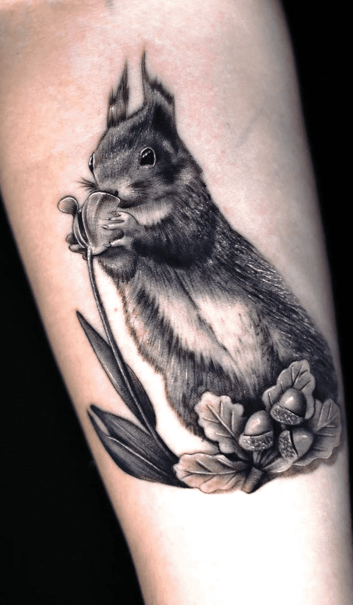 Squirrel Tattoo Photograph