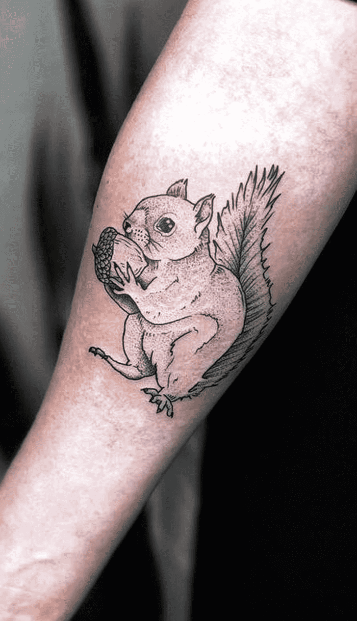 Squirrel Tattoo Snapshot