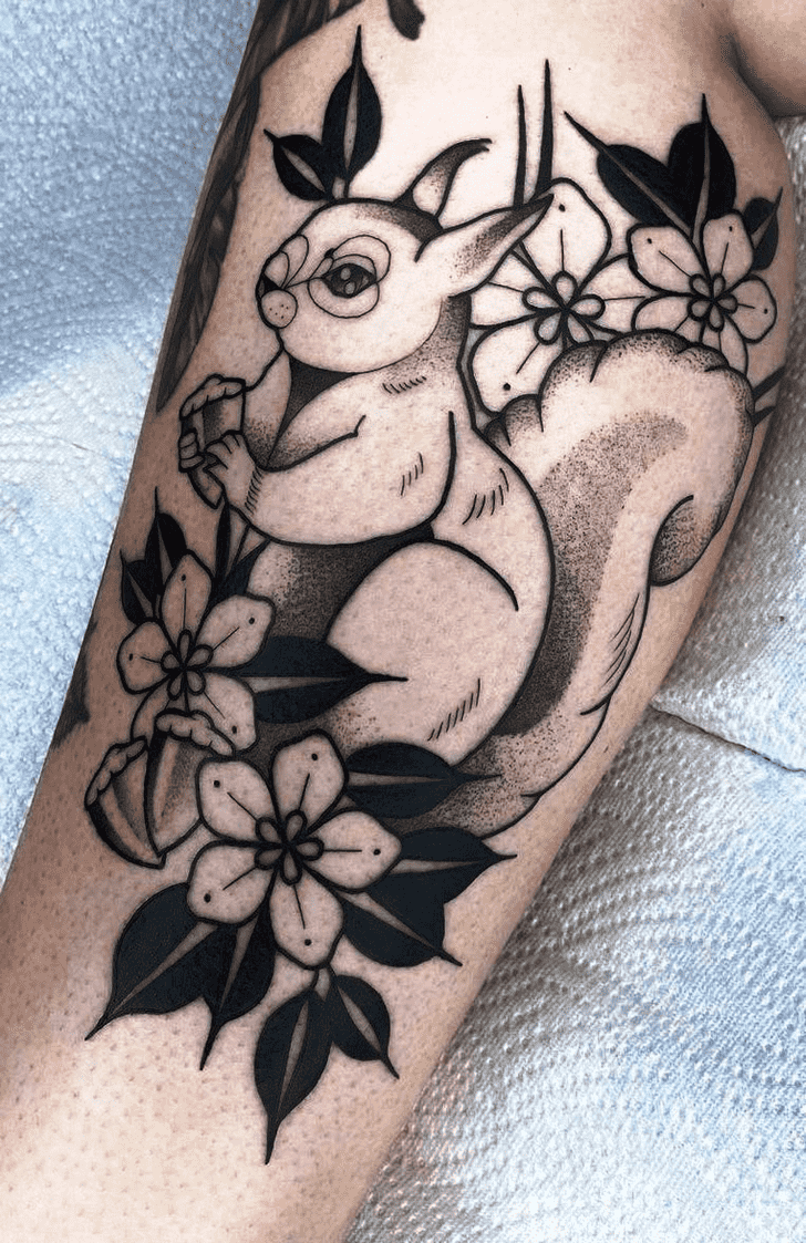 Squirrel Tattoo Ink